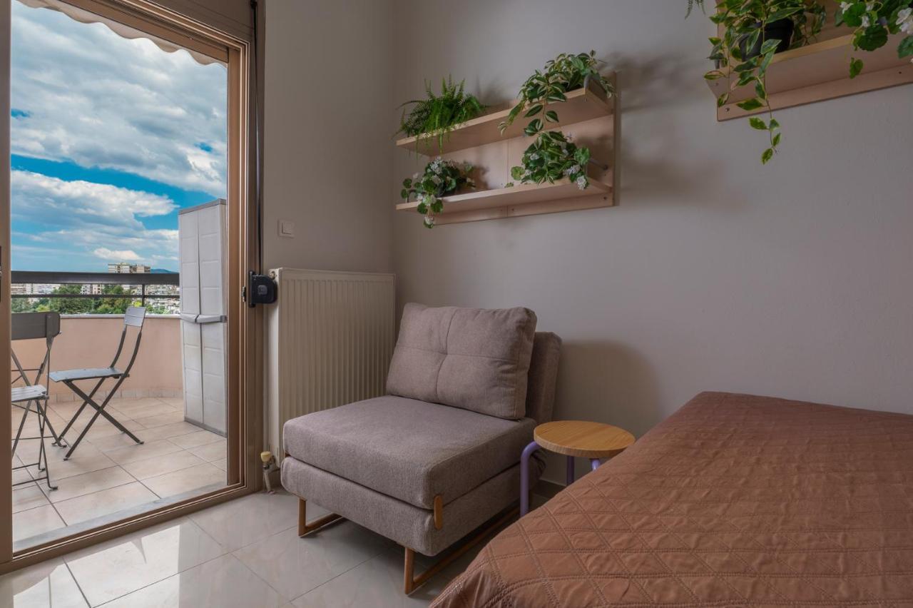 Kosmos Service Apartment Beautiful Studio 1 With Additional Cost Parking Thessaloníki Eksteriør billede